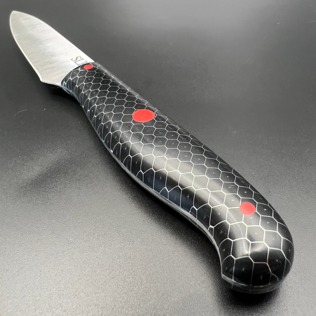 "3.5'' MT Paring Knife - Black Honeycomb "