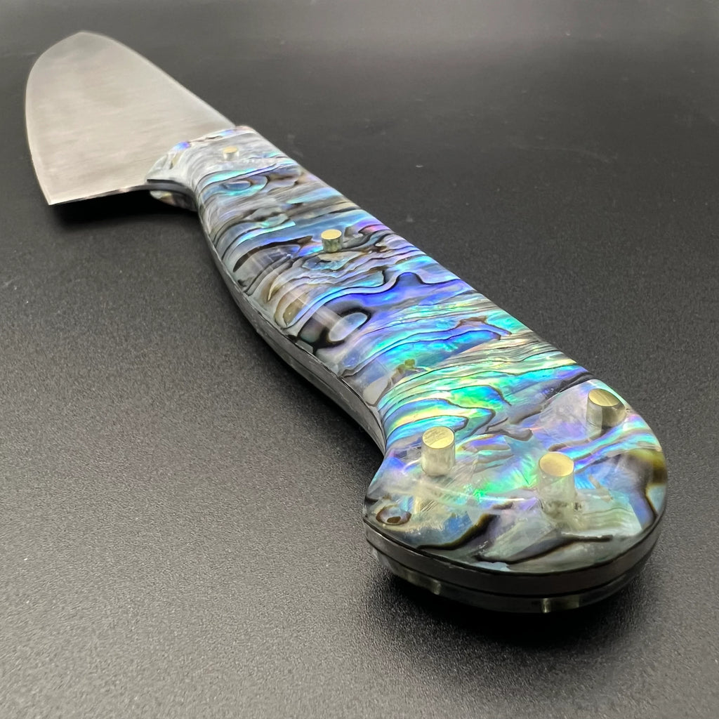 8" MT Chef Knife v2 - Acrylic Abalone