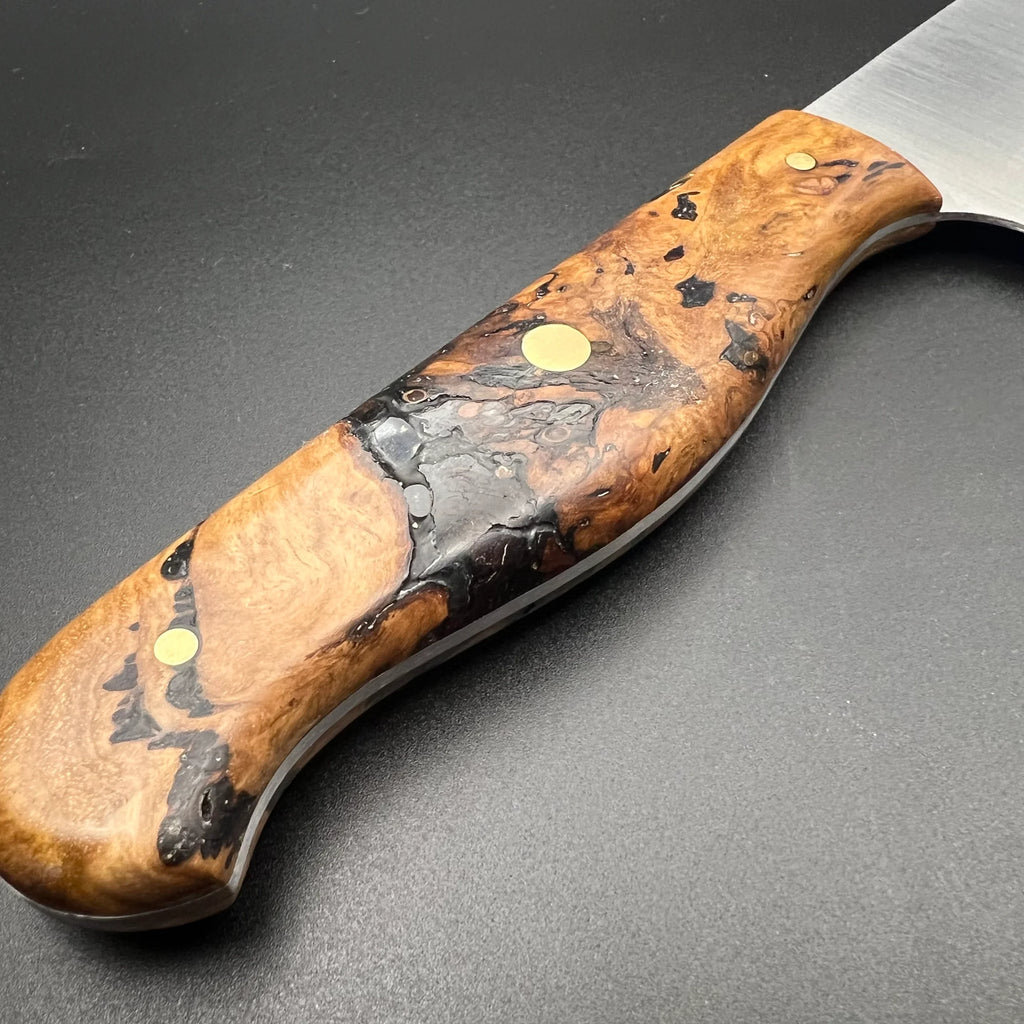 8" MT Chef Knife - Blackbutt Burl