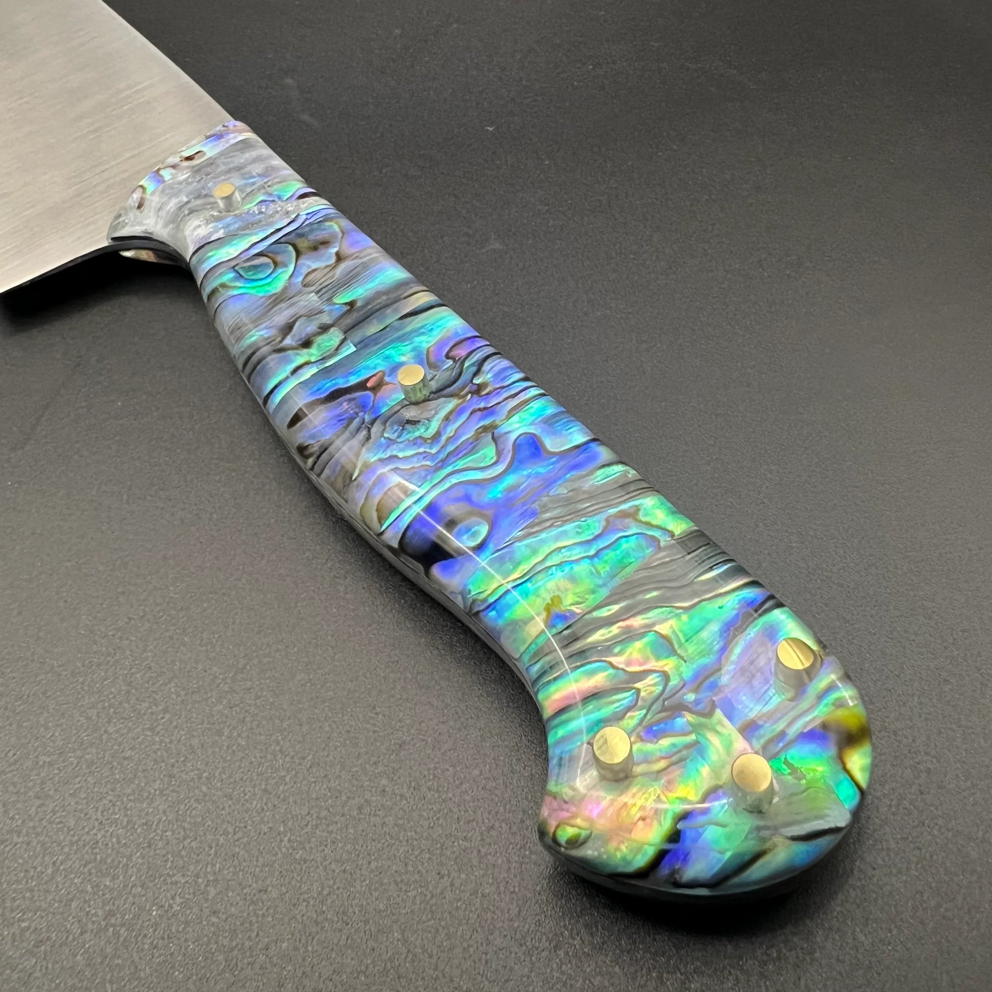 8" MT Chef Knife v2 - Acrylic Abalone