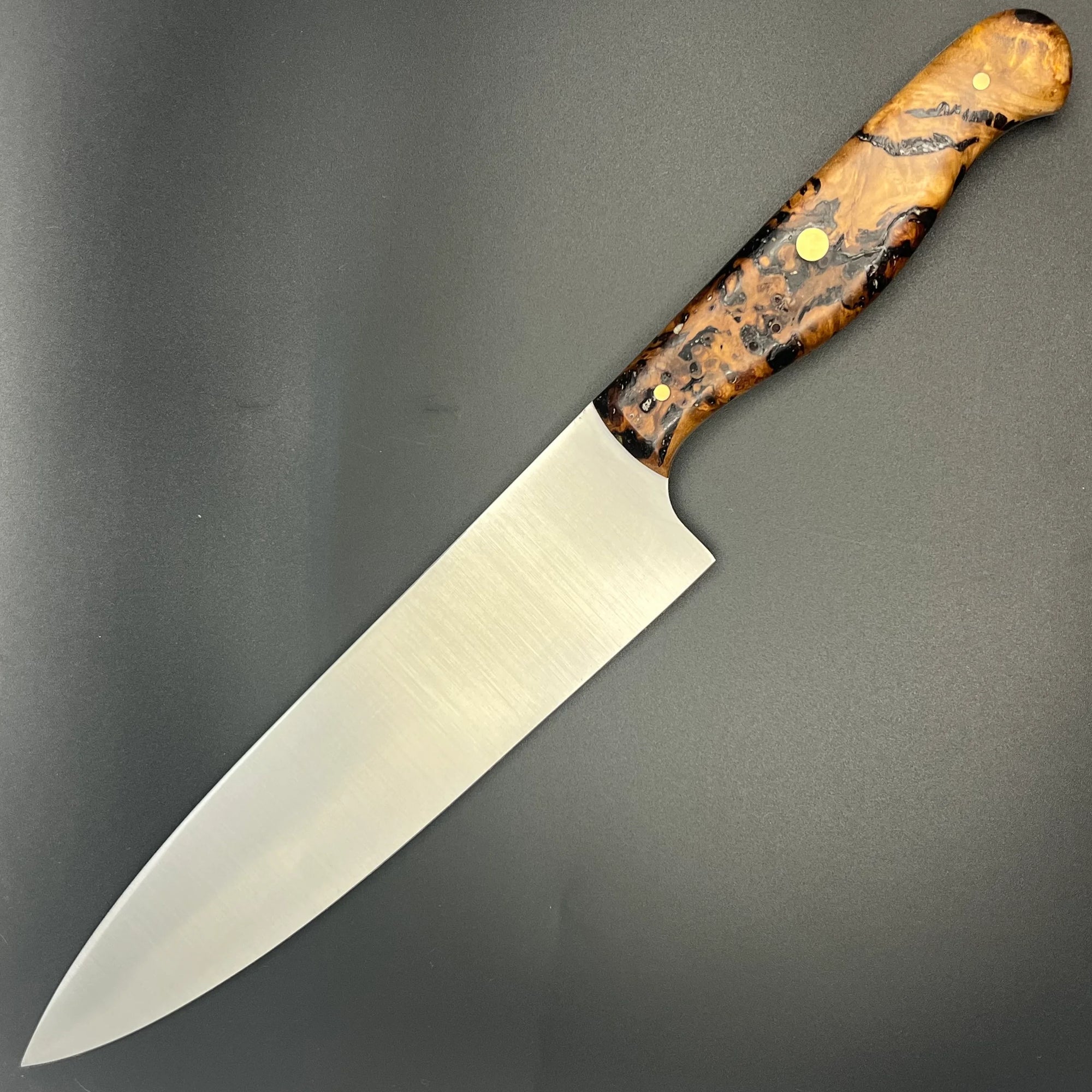 8" MT Chef Knife - Blackbutt Burl