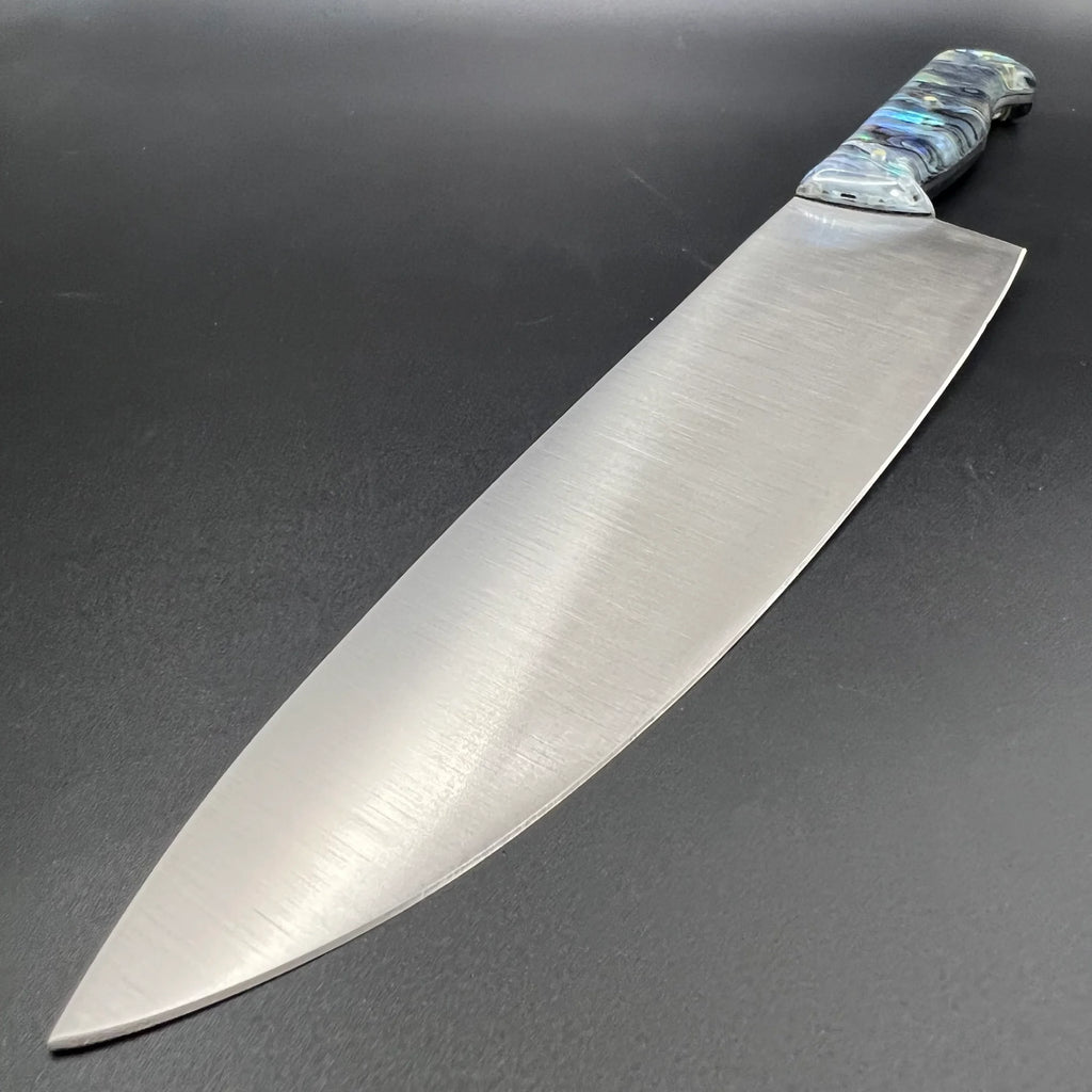 8" MT Chef Knife v2 - Acrylic Abalone