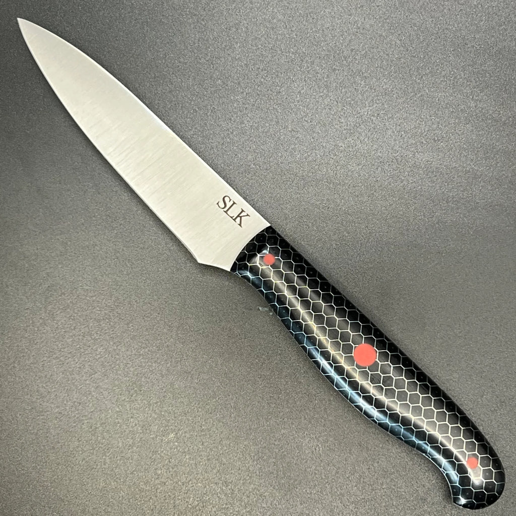 "3.5'' MT Paring Knife - Black Honeycomb "