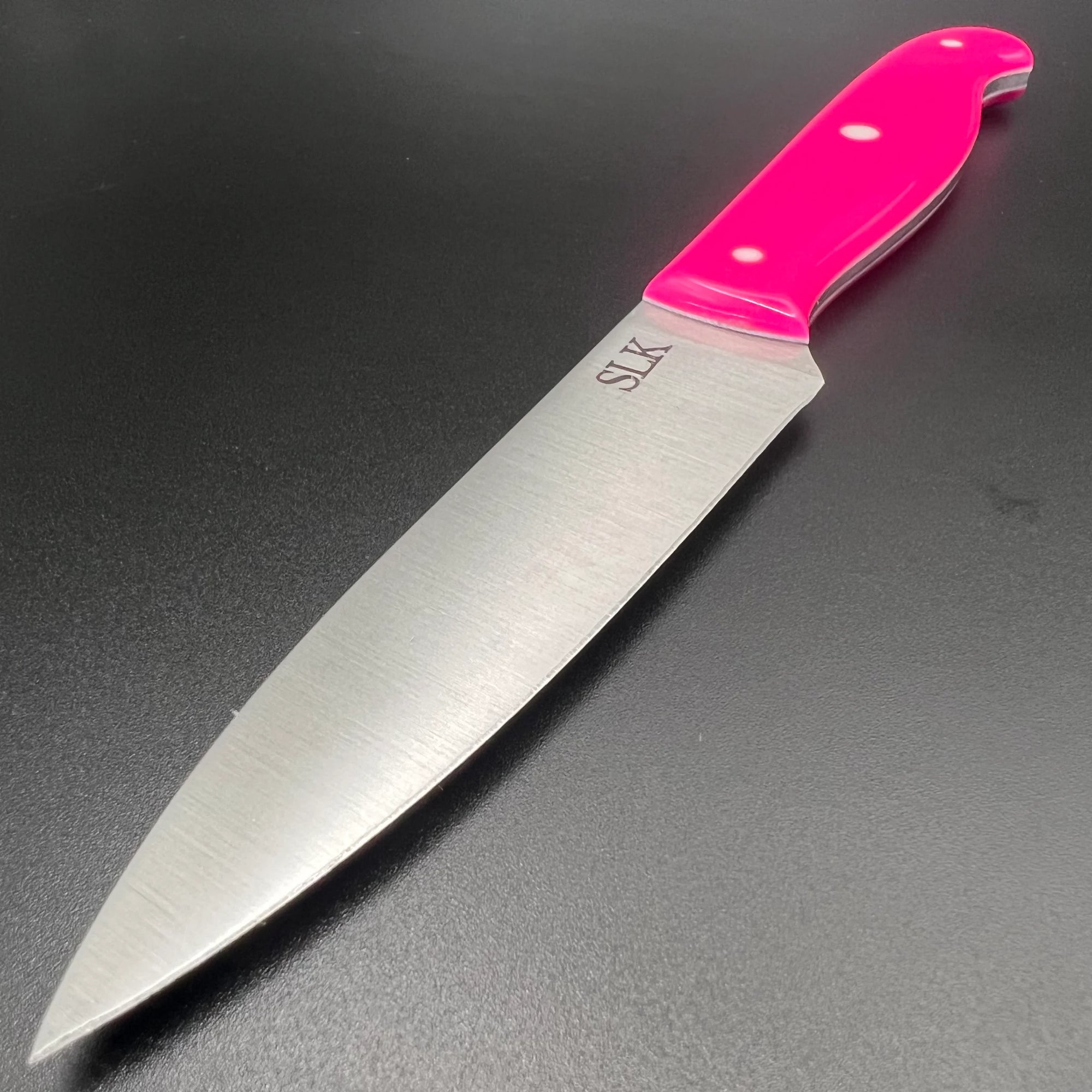"3.5'' MT Paring Knife - Pink & White "