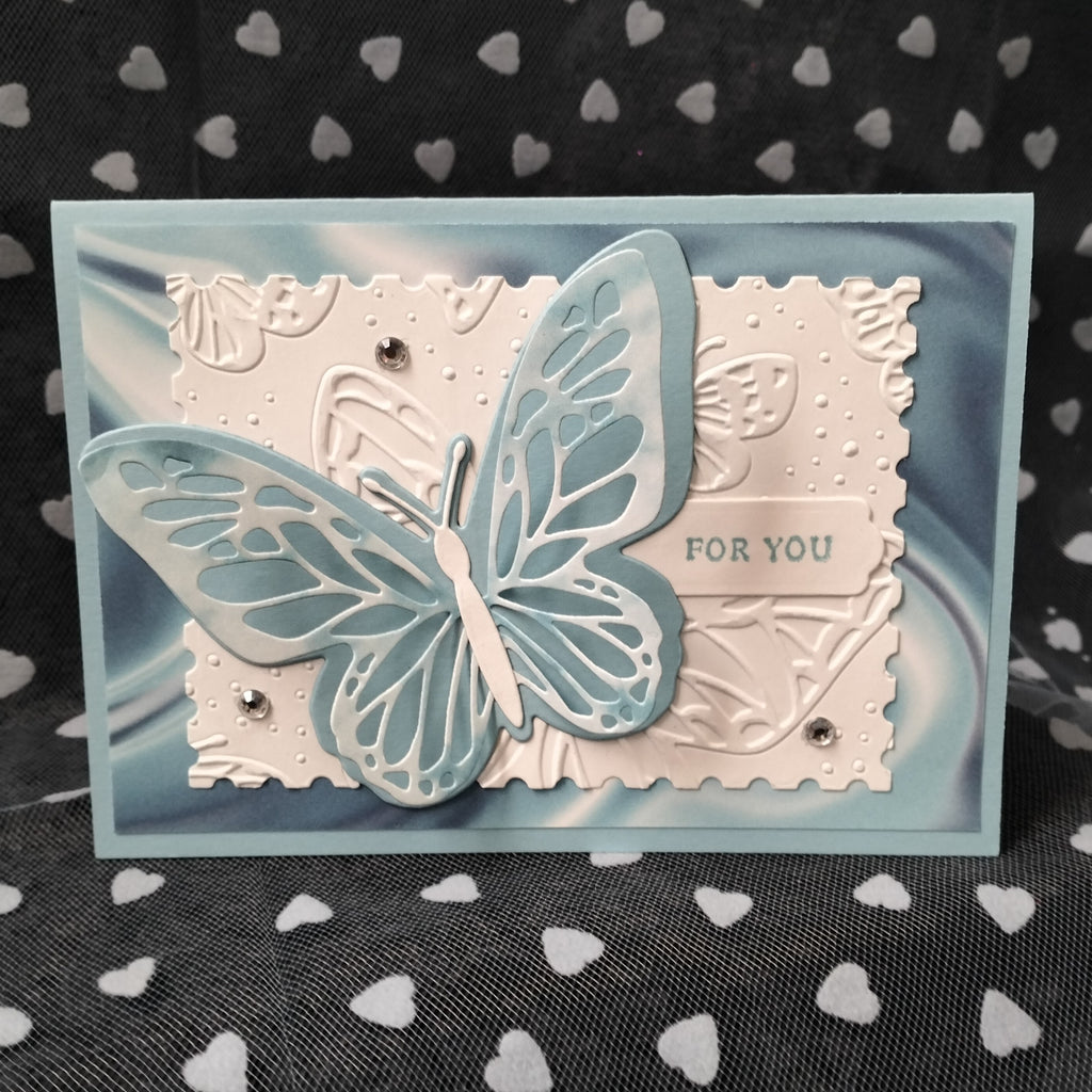 Blue Butterfly Card