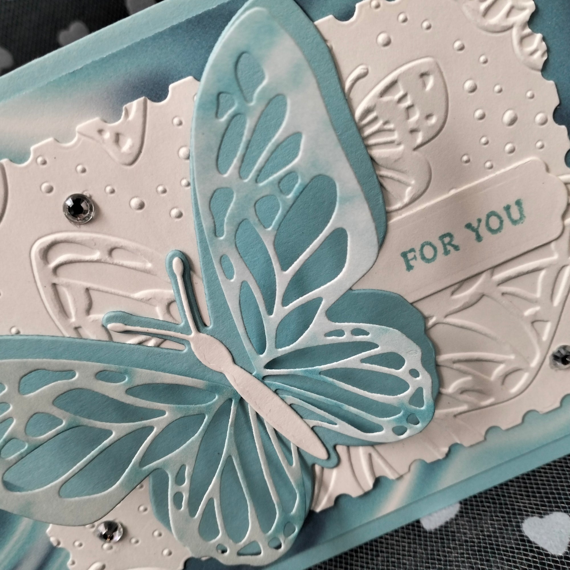 Blue Butterfly Card
