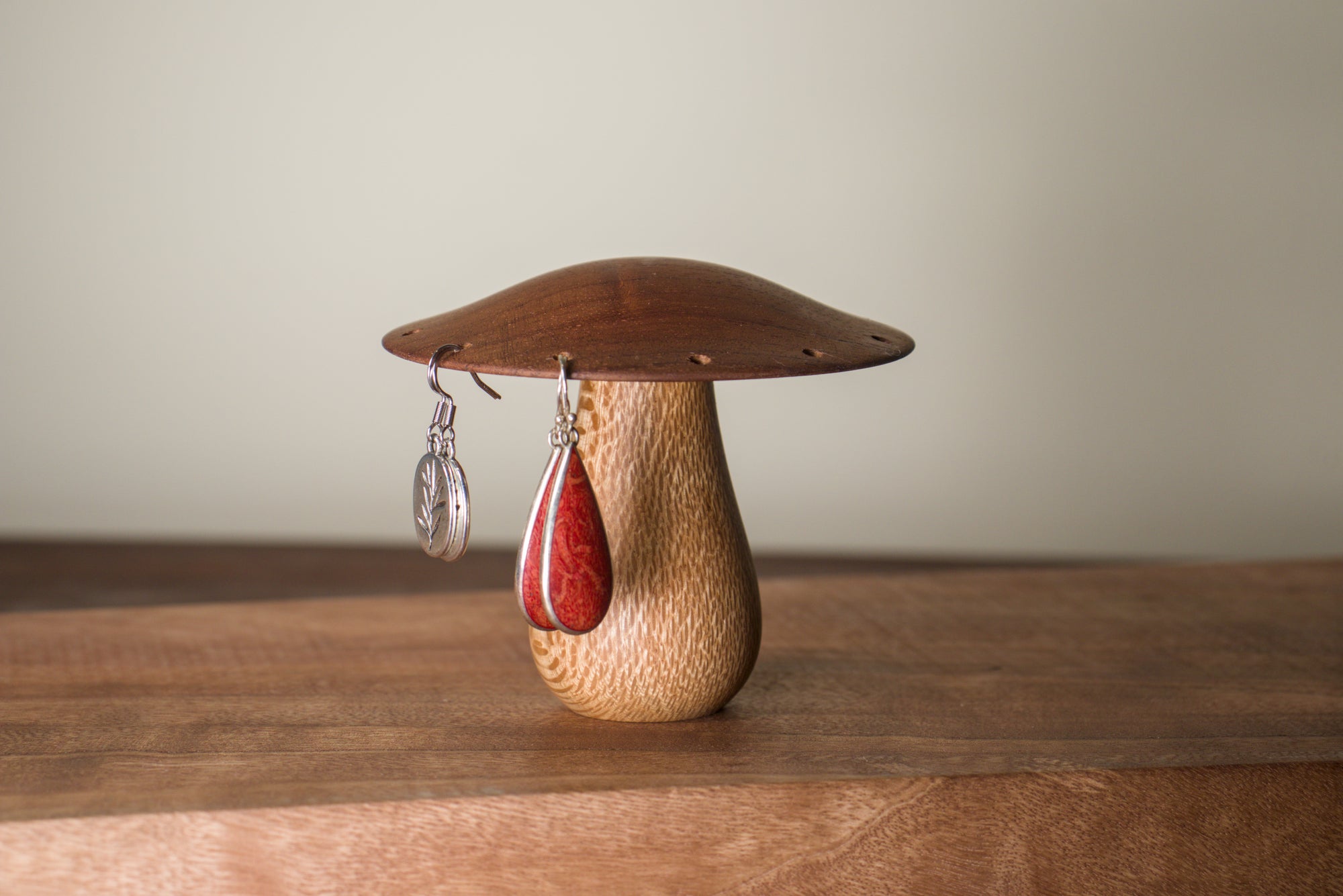 Mushroom Earring Holder