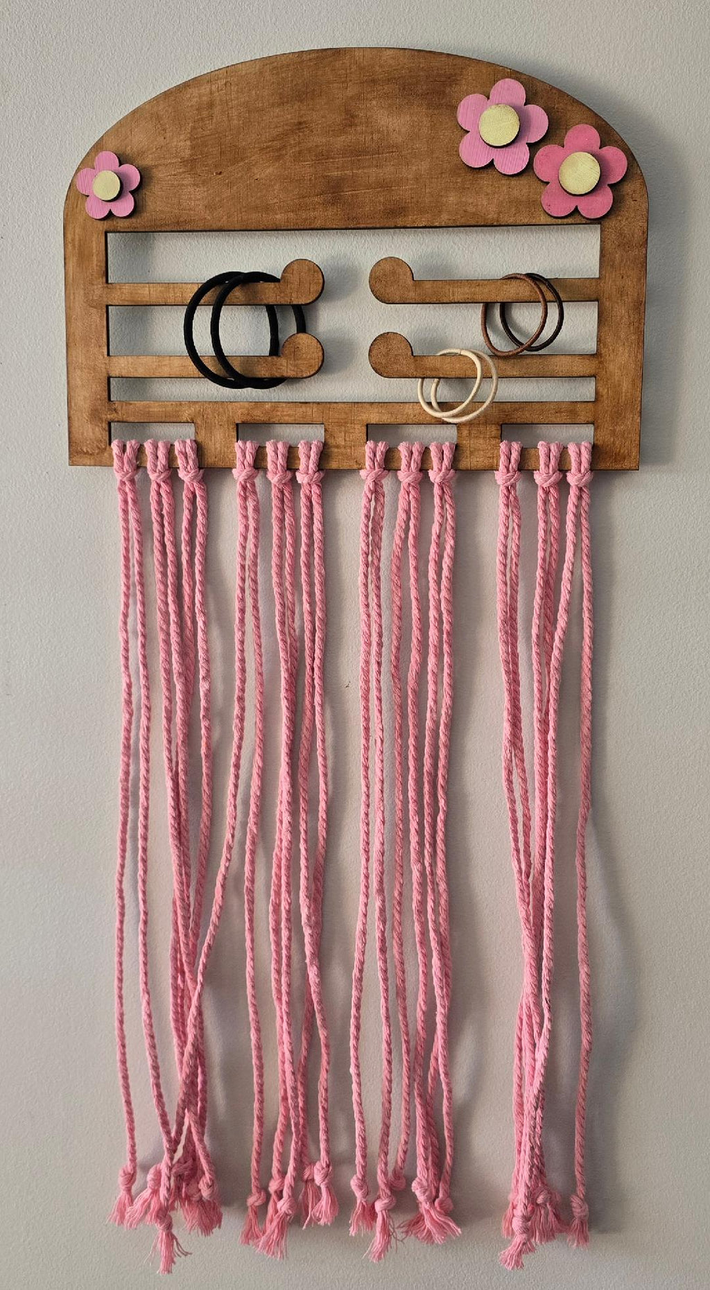 Wooden Hair Accessories Holder