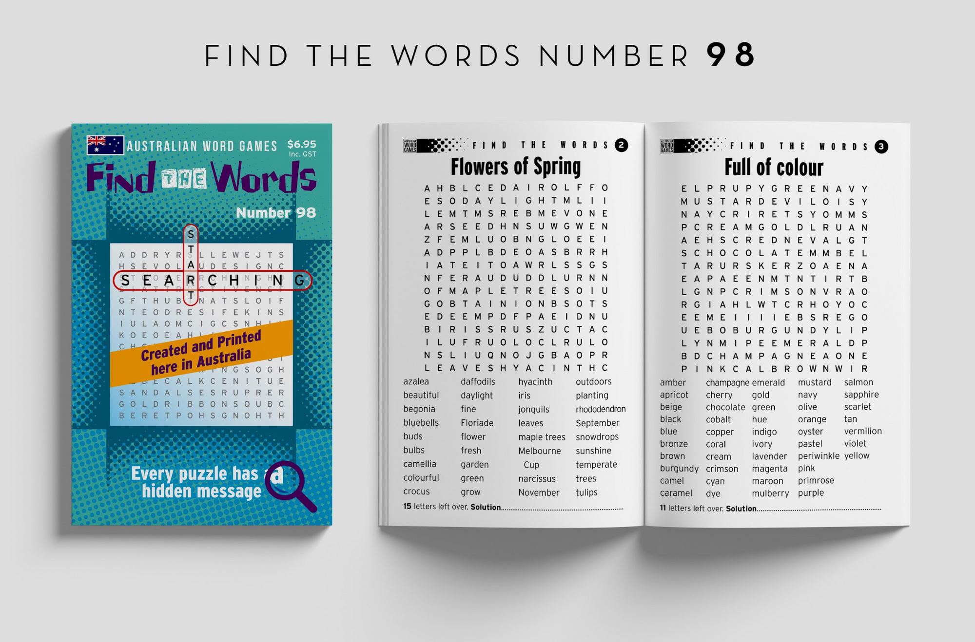 Find The Words Book v98