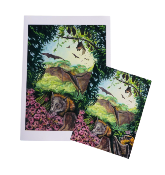 Flying Foxes Print