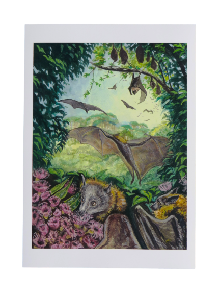 Flying Foxes Print