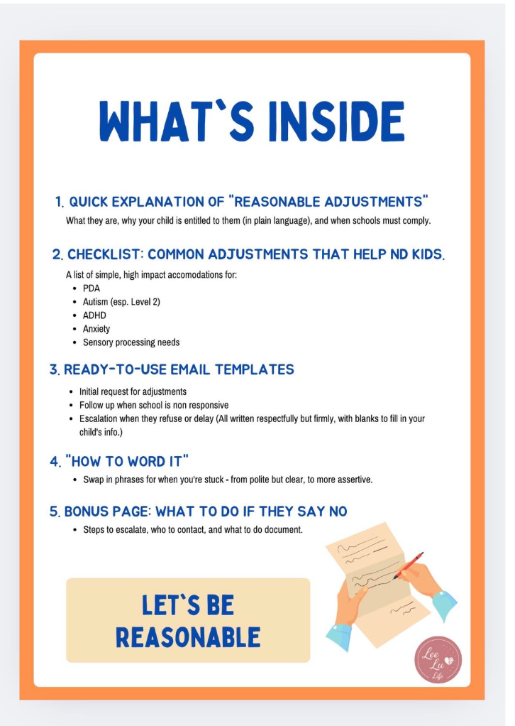 How To Ask For Reasonable Adjustments At School (Australia)