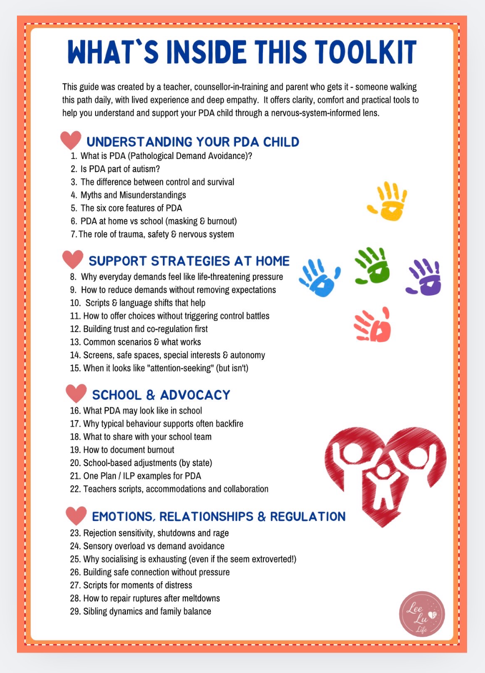 PDA Parent and Carer Toolkit