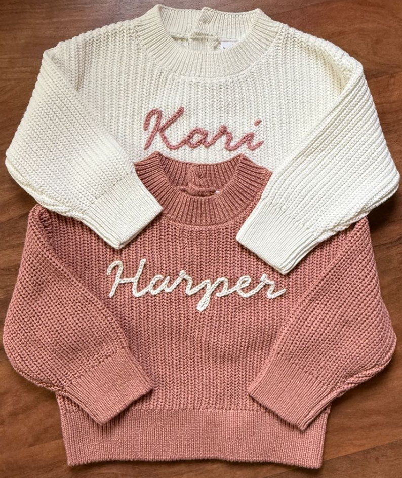 Personalised Jumper - Newborn/0000