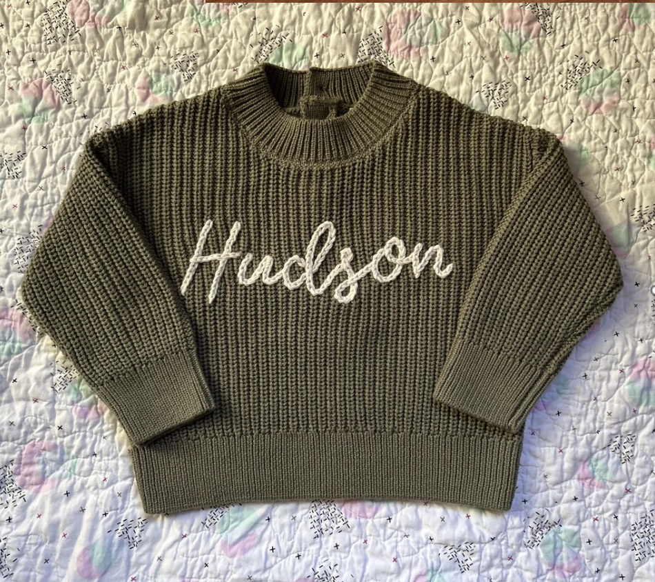 Personalised Jumper - 0-3 months/000