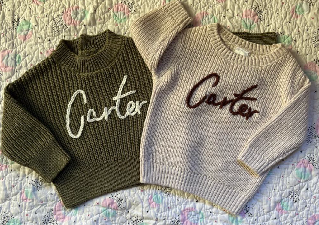Personalised Jumper - 6-12 months/0