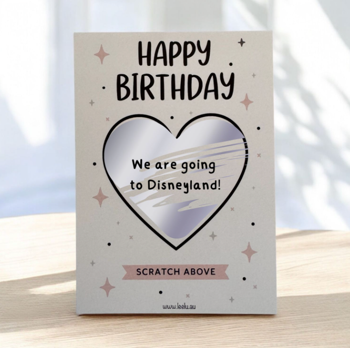 Happy Birthday Scratch Cards