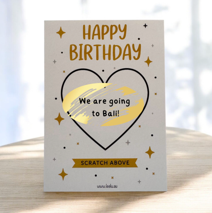 Happy Birthday Scratch Cards