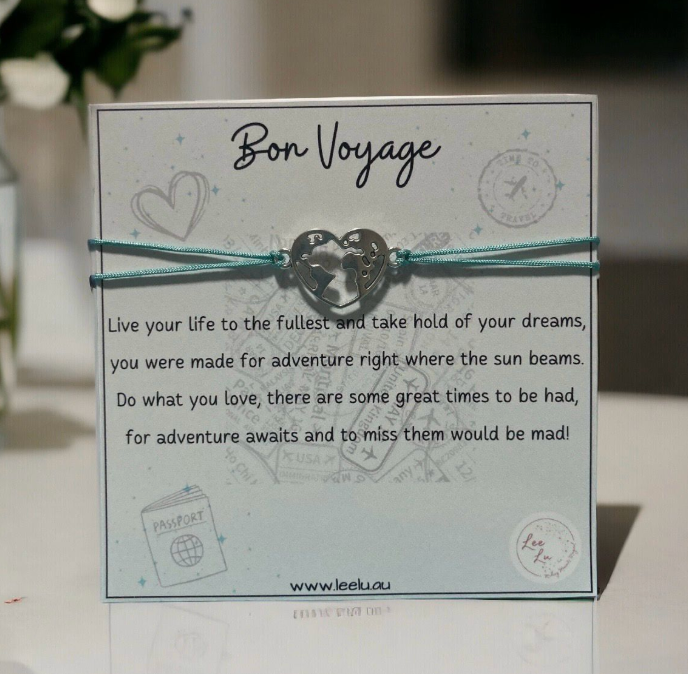 Bracelets For Travel, New Adventures & Leaving