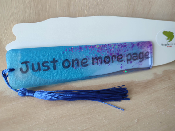 Just one more page bookmark