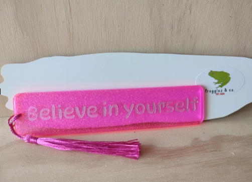 Believe in yourself bookmark
