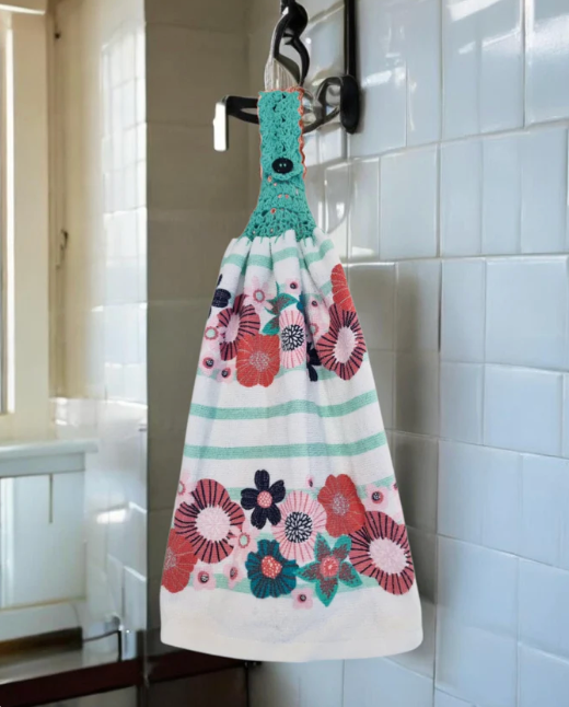 Handmade Crochet Top Hand Towel