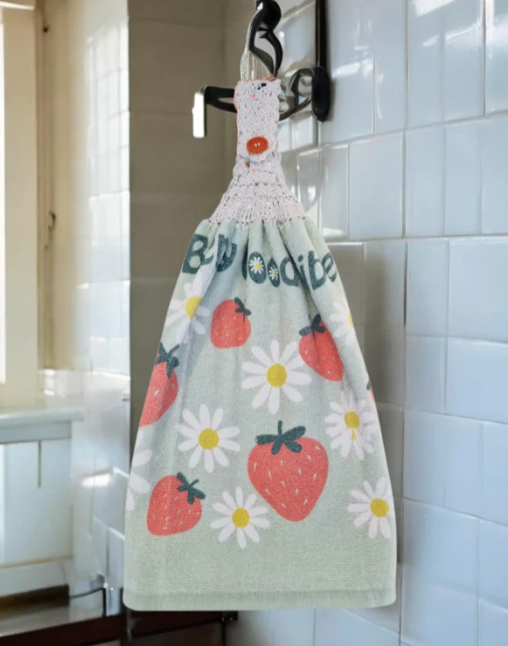 Handmade Crochet Top Hand Towel