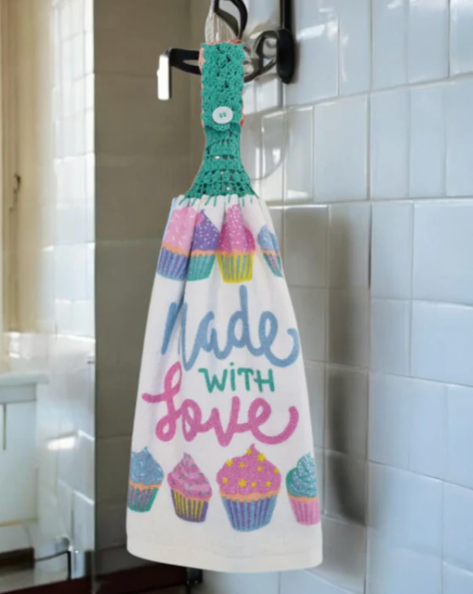 Handmade Crochet Top Hand Towel