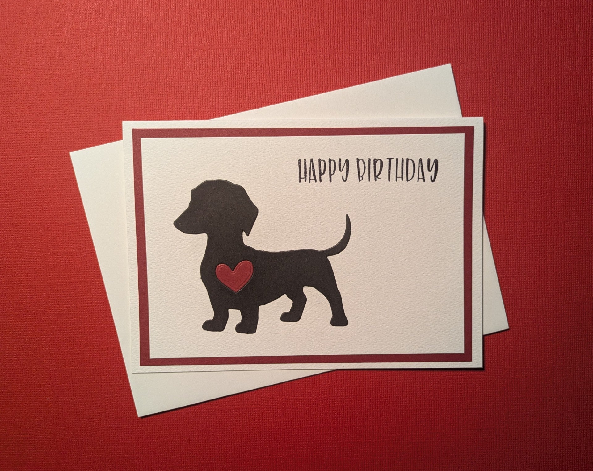 Cute Dog Birthday Card